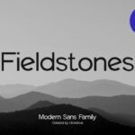 Fieldstones Font - Featured Image