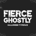 Fierce Ghostly Font - Featured Image