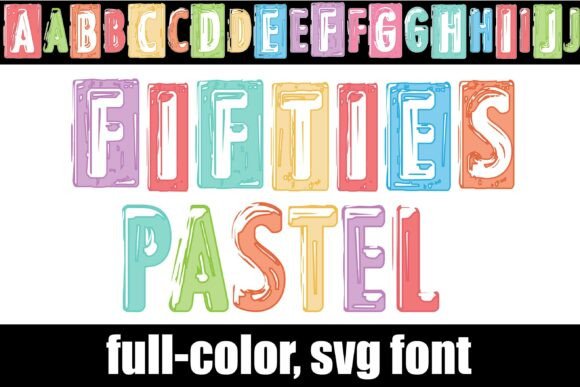 Fifties Pastel Font - Featured Image