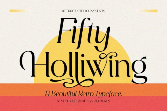Fifty Holliwing Font - Featured Image