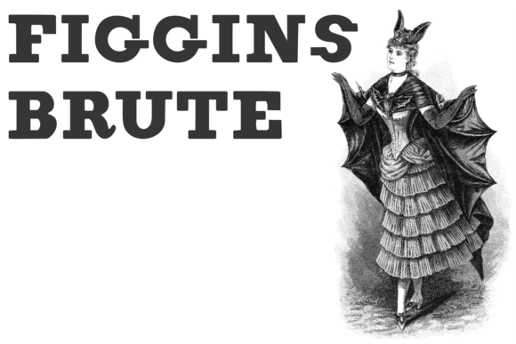 Figgins Brute Family Font - Featured Image