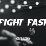 Fight Fast Font - Featured Image