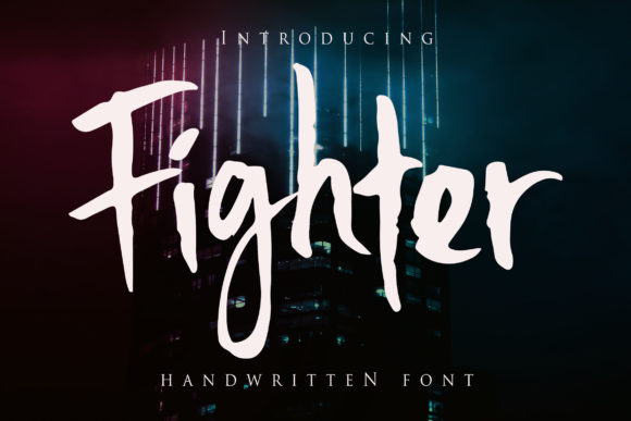 Fighter Font - Featured Image