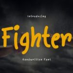 Fighter Font - Featured Image