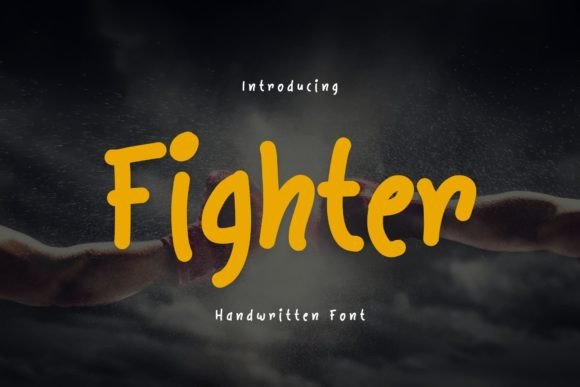 Fighter Font - Featured Image