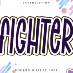Fighter Font - Featured Image