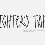 Fighter's Tape Font - Featured Image