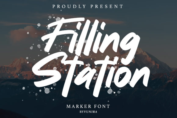 Filling Station Font - Featured Image