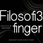 Filosofi3 Finger Font - Featured Image