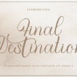Final Destination Font - Featured Image