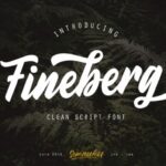 Fineberg Font - Featured Image