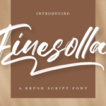 Finesolla Font - Featured Image