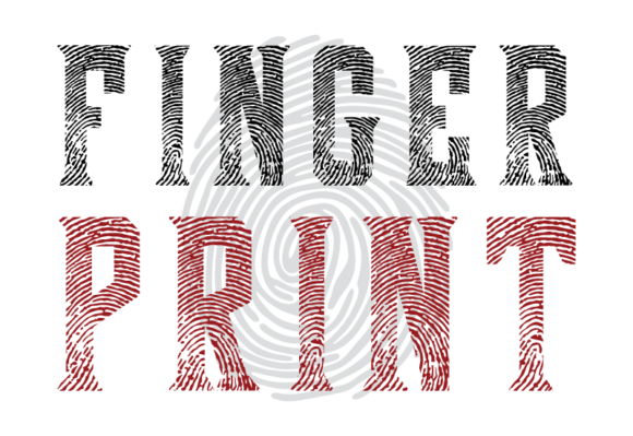 Finger Print Font - Featured Image