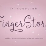 Finger Story Font - Featured Image