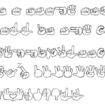 Fingerspelling Font - Featured Image