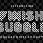 Finish Bubble Font - Featured Image