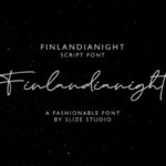 Finlandianight Font - Featured Image