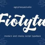 Fiolyta Font - Featured Image