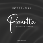 Fionetta Font - Featured Image