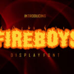Fire Boys Font - Featured Image