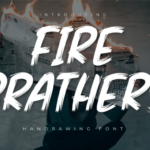 Fire Brathers Font - Featured Image