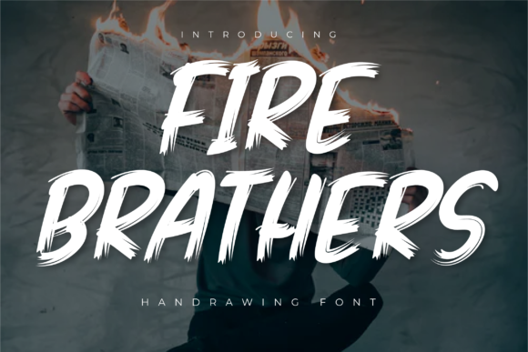Fire Brathers Font - Featured Image
