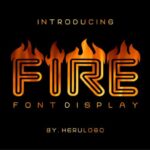 Fire Font - Featured Image