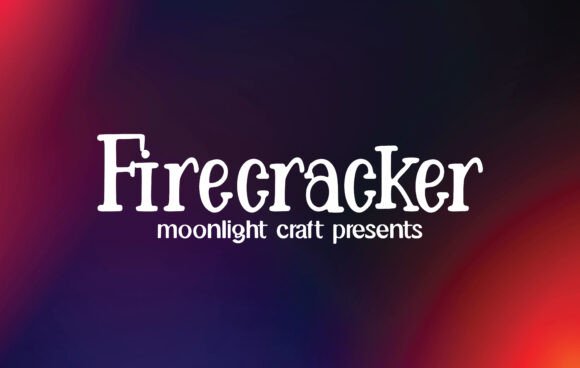 Firecracker Font - Featured Image