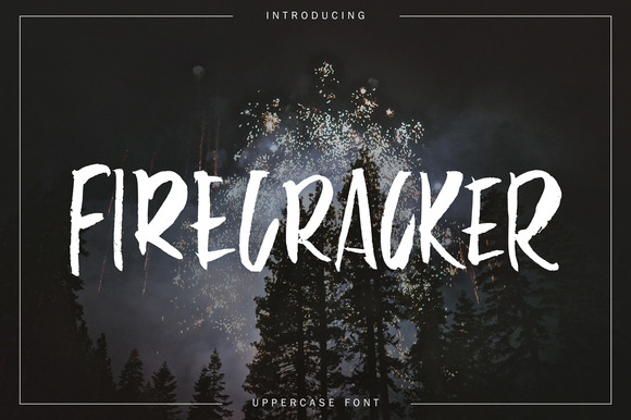 Firecreacker Font - Featured Image