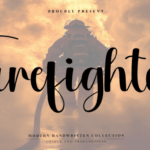 Firefighter Font - Featured Image