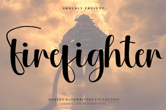 Firefighter Font - Featured Image