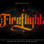 Fireflight Font - Featured Image