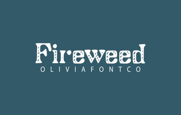 Fireweed Font - Featured Image