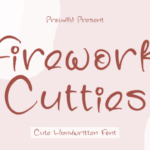 Firework Cutties Font - Featured Image