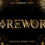 Firework Font - Featured Image