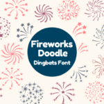 Fireworks Doodle Font - Featured Image
