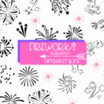 Fireworks Graduation Font - Featured Image