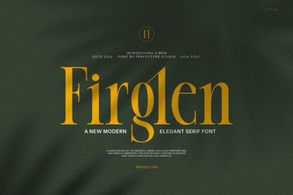 Firglen Font - Featured Image