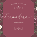 Firmadora Font - Featured Image