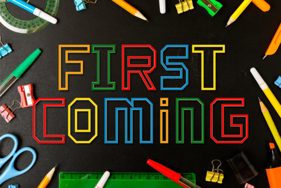 First Coming Font - Featured Image