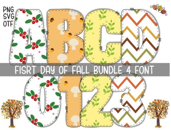 First Day of Fall Font - Featured Image