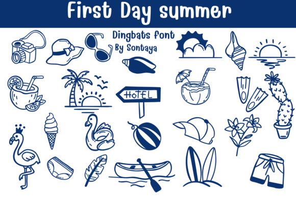 First Day of Summer Font - Featured Image