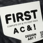 First Font - Featured Image
