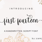 First Fourteen Font - Featured Image