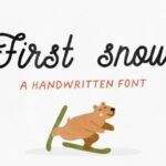 First Snow Font - Featured Image