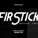 Firstick Font - Featured Image