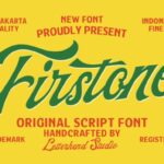 Firstone Font - Featured Image