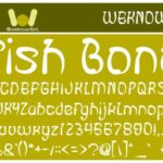 Fish Bone Font - Featured Image