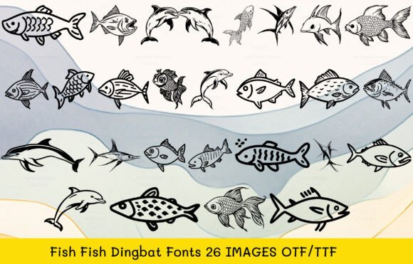 Fish Fish Font - Featured Image