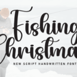 Fishing Christmas Font - Featured Image
